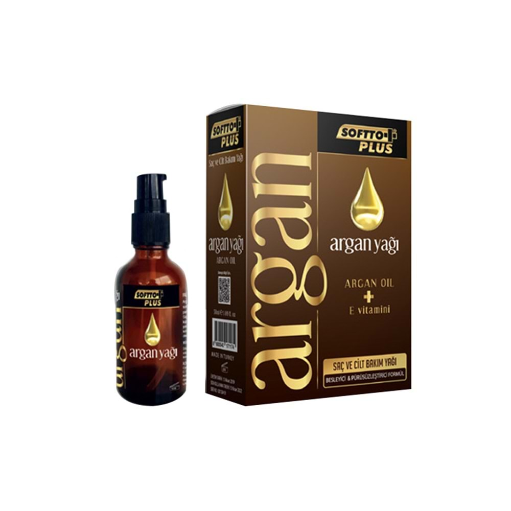 Softto Plus Argan Oil Şampuanı 200 Ml