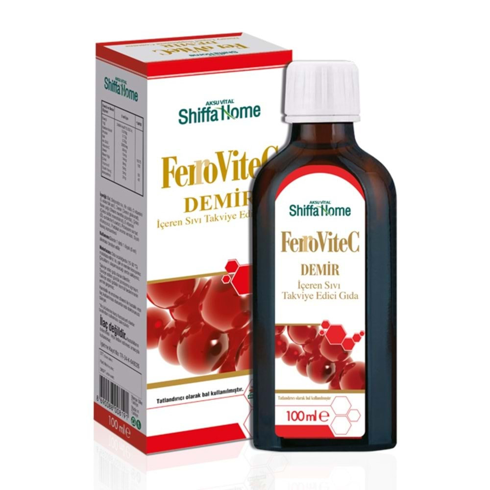 Shiffa Home Ferrovitec Demir 100 Ml