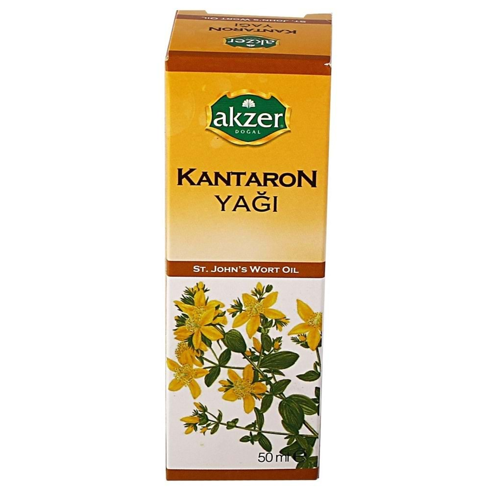 Akzer Kantaron Yağı 50 Ml