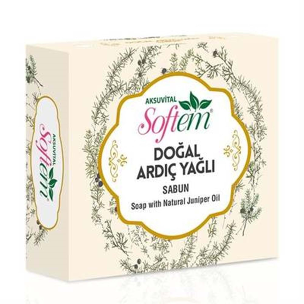 Aksu Vital Softem Doğal Ardıç Yağlı Sabun 130 Gr