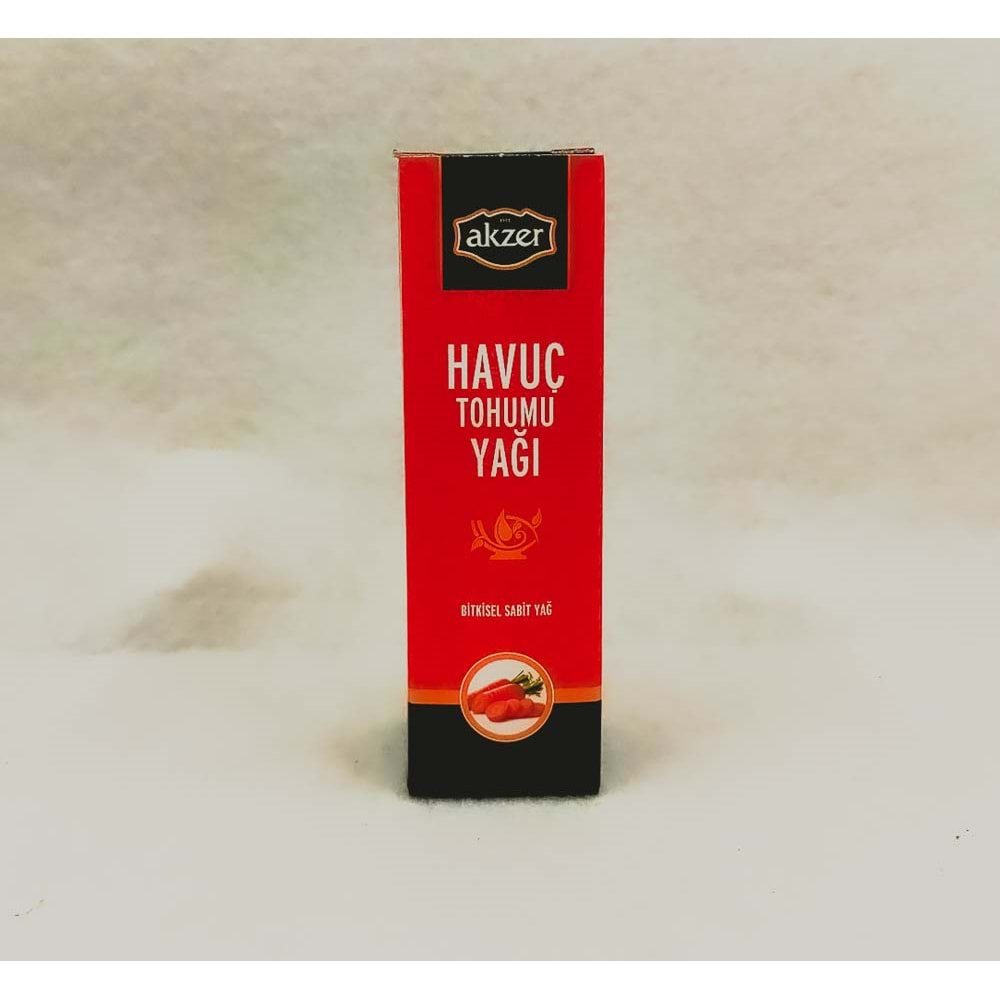 Akzer Havuç Tohumu Yağı 20 Ml