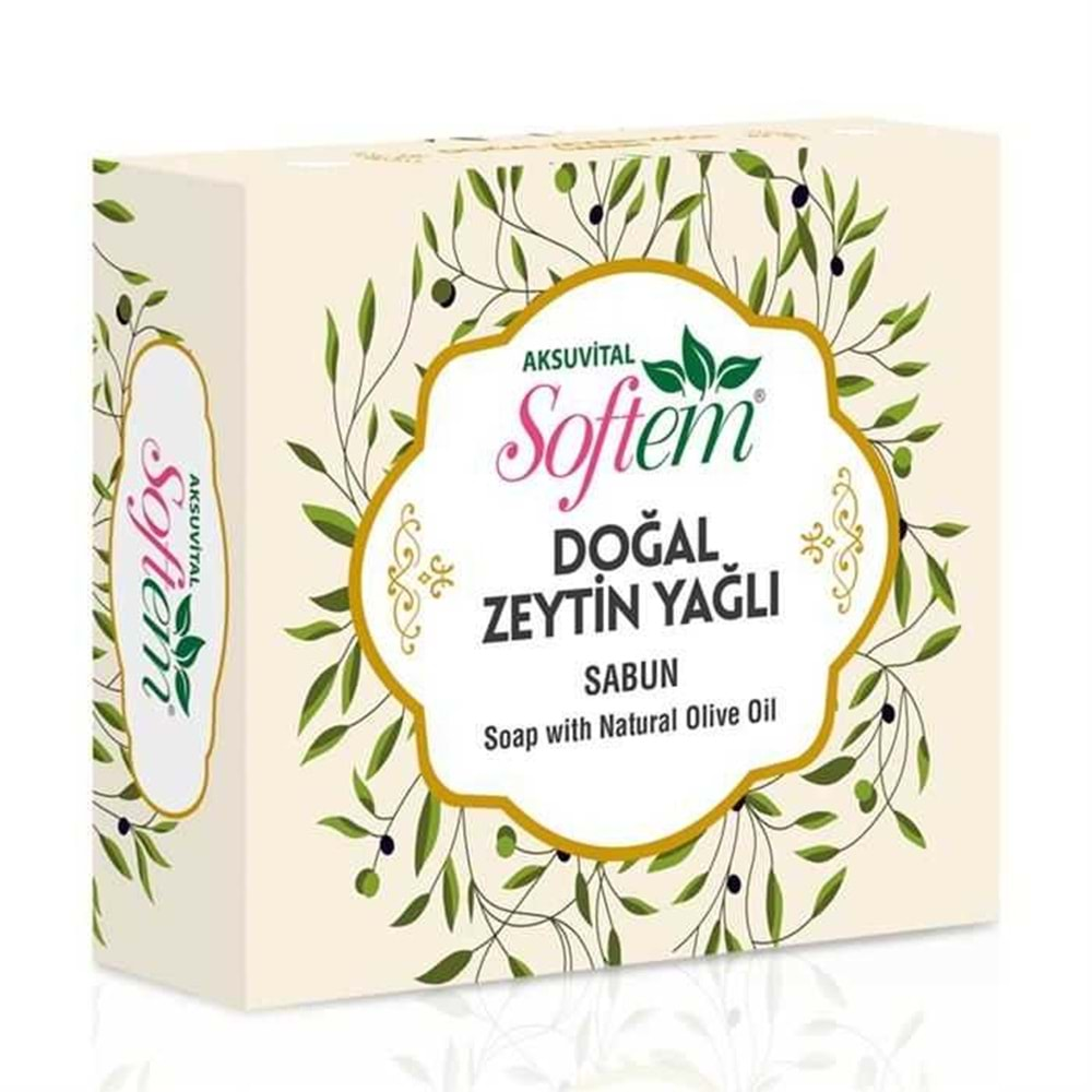 Aksu Vital Softem Doğal Zeytin Yağlı Sabun 130 Gr