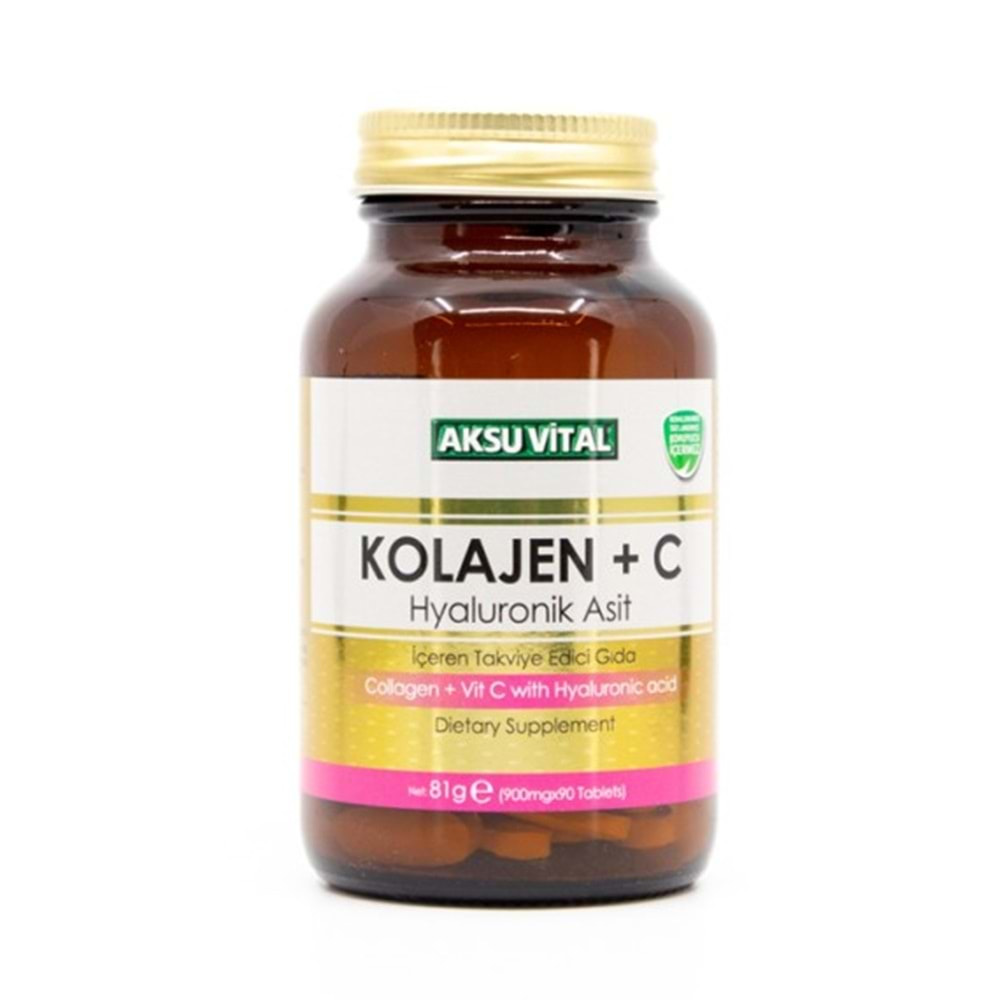 Aksu Vital Kolajen + C 60 Tablets