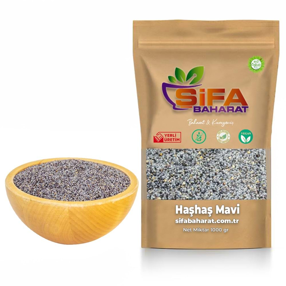 Şifa Baharat Haşhaş Mavi 1000 gr