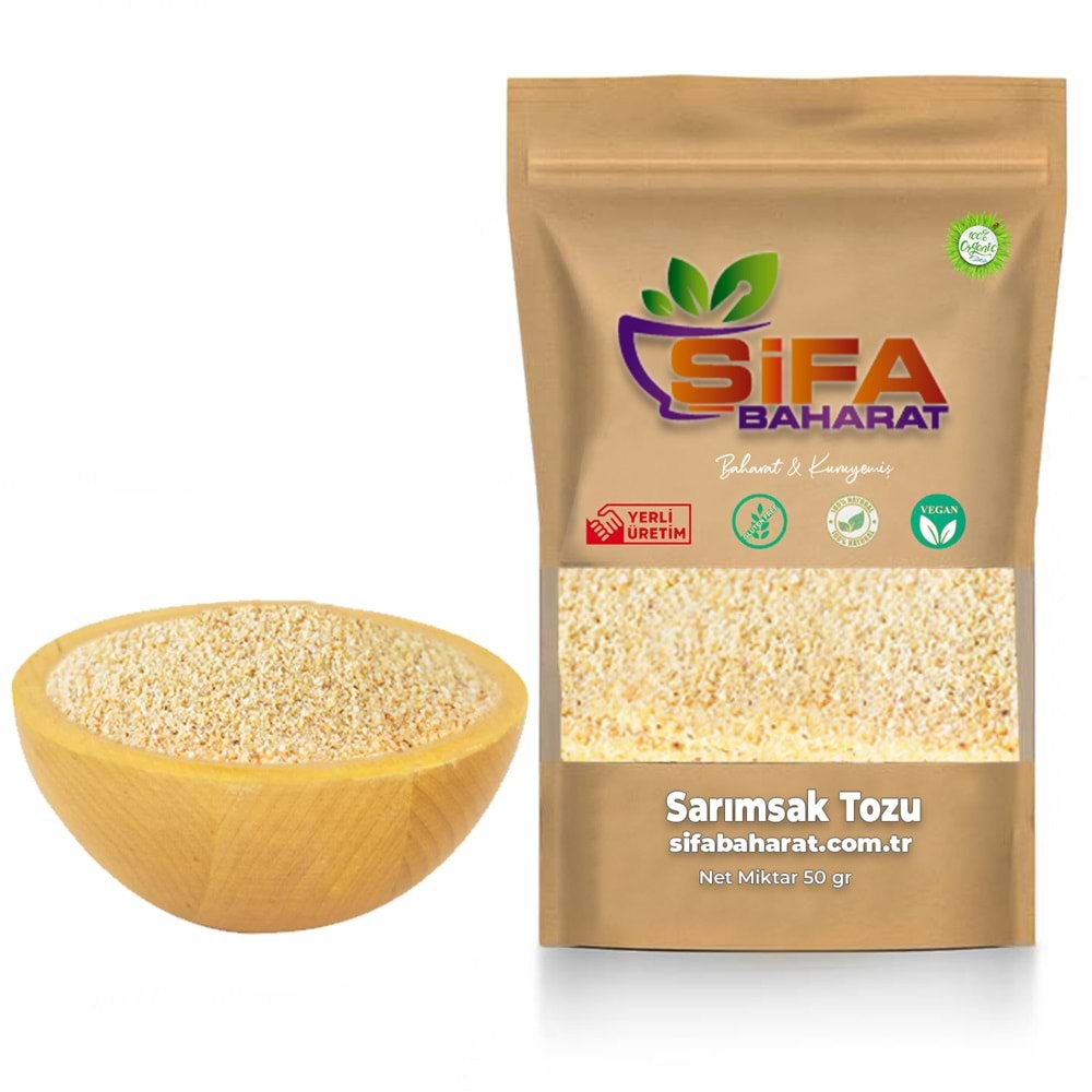 Şifa Baharat Sarımsak Tozu 50 gr