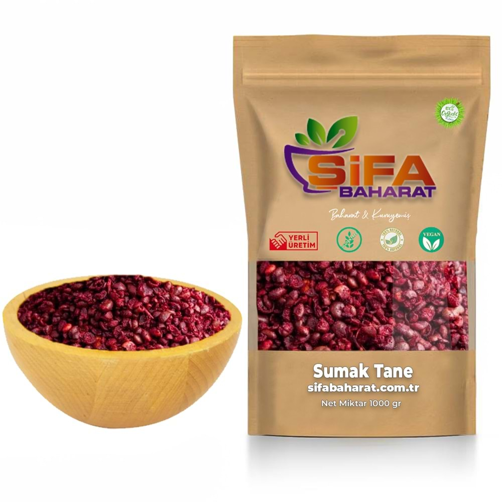 Şifa Baharat Tane Sumak 1000 gr