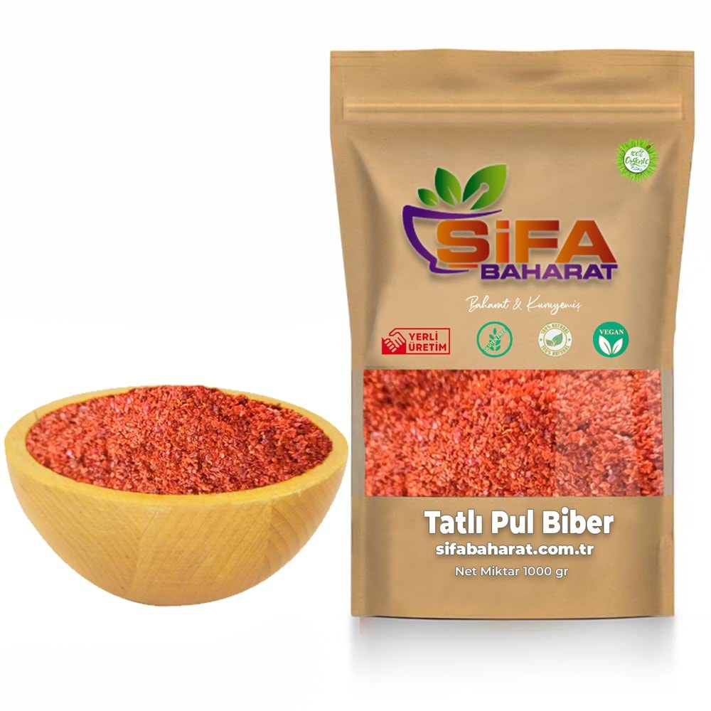 Şifa Baharat Tatlı Pul Biber 1000 gr