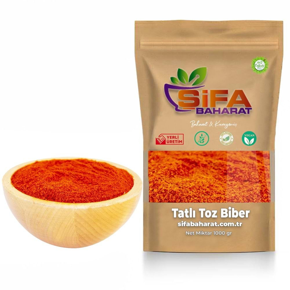 Şifa Baharat Tatlı Toz Biber 1000 gr