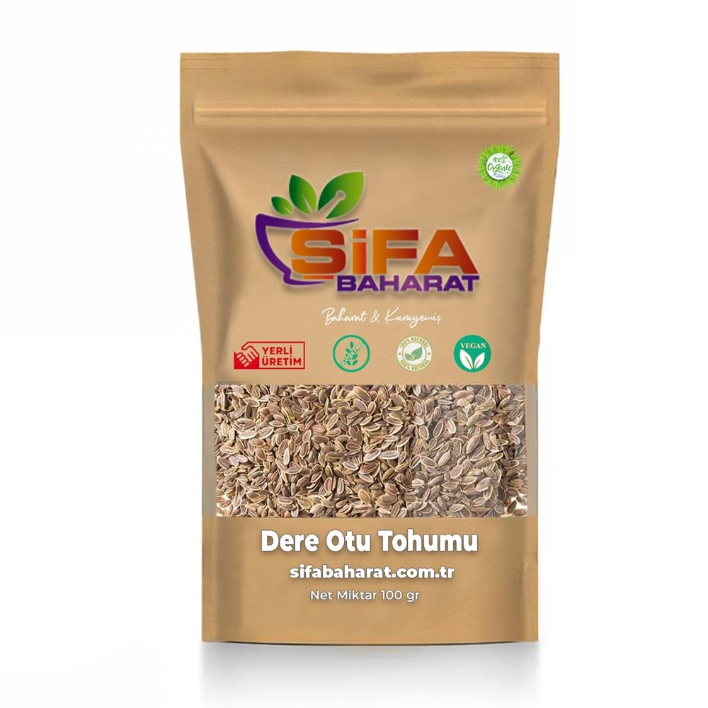 Şifa Baharat Dere Otu Tohumu 100 gr