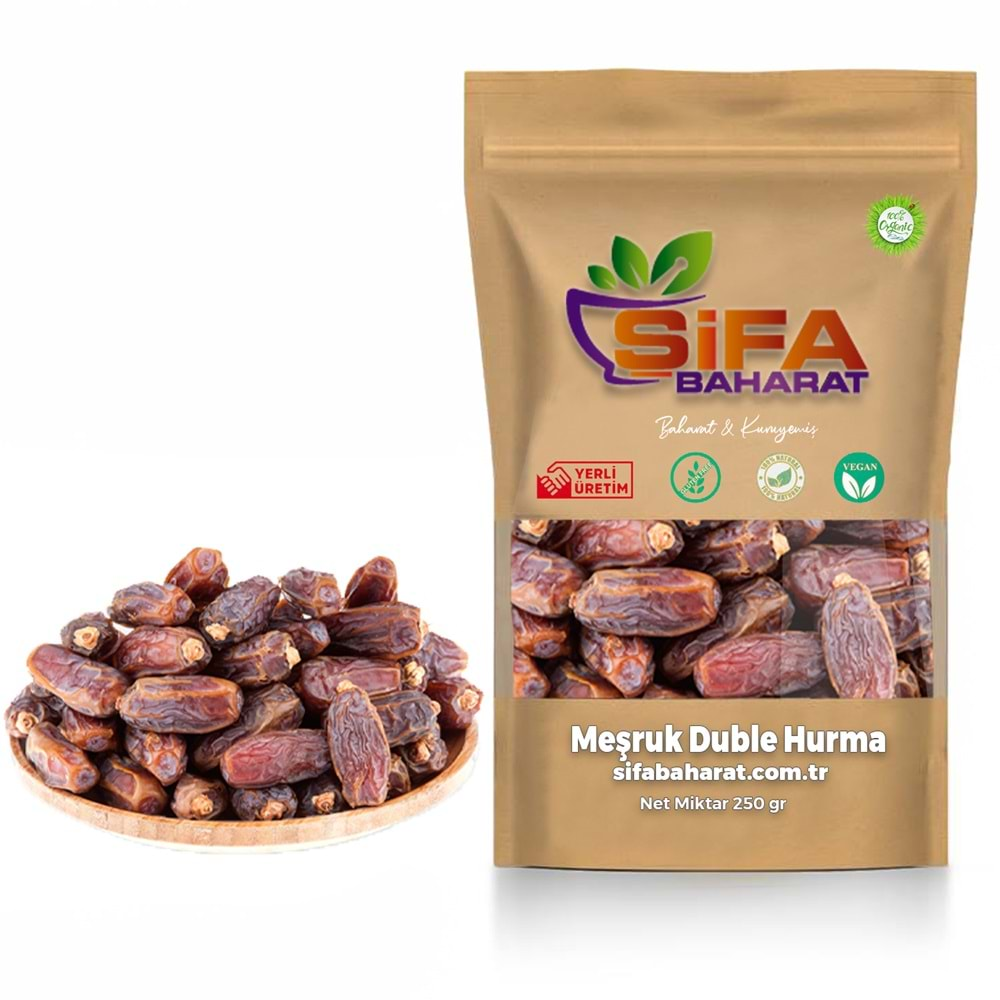 Şifa Baharat Meşruk Hurma Duble 250 gr