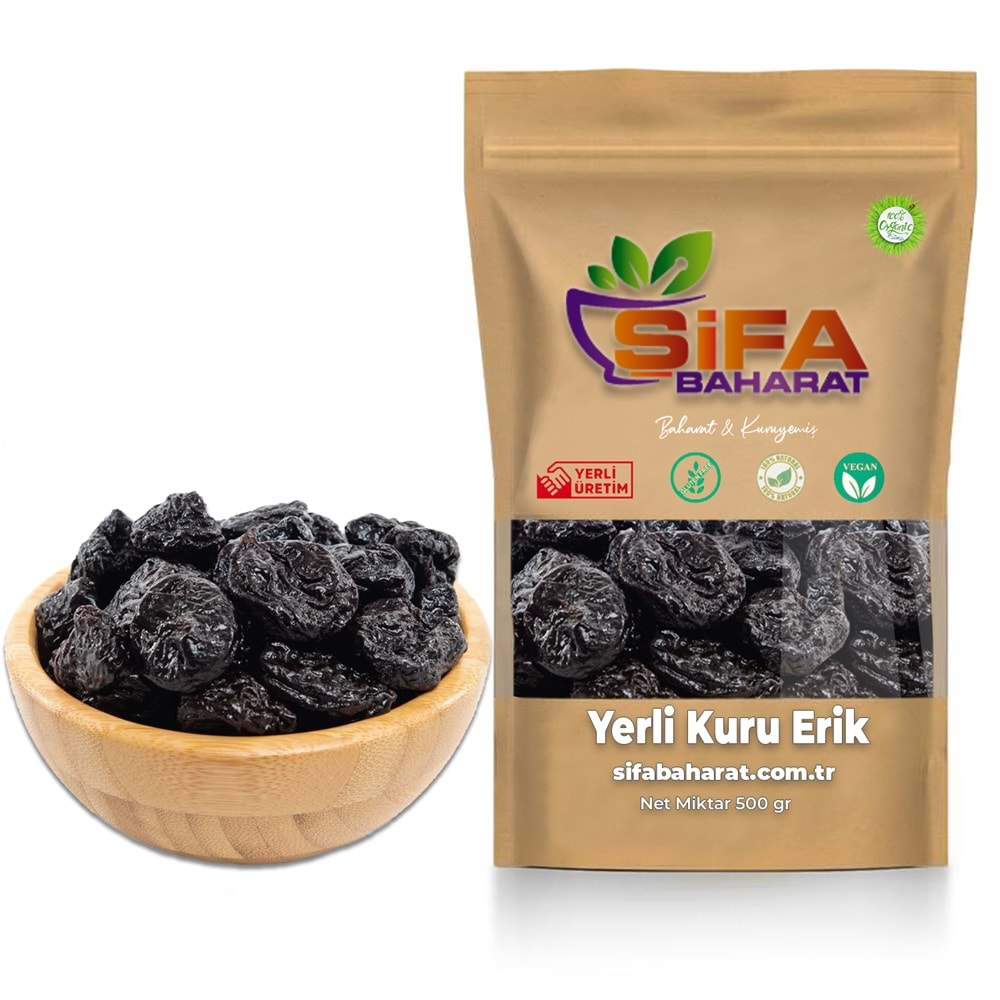 Şifa Baharat Kuru Erik Yerli 500 gr