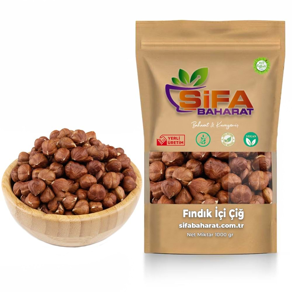 Şifa Baharat Fındık İçi Çiğ 1000 gr