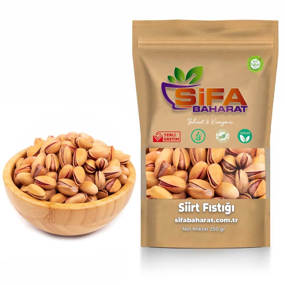Şifa Baharat Fıstık Siirt 250 gr