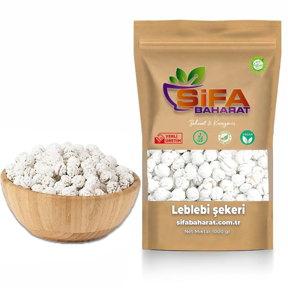 Şifa Baharat Leblebi Şekeri Beyaz 1000 gr