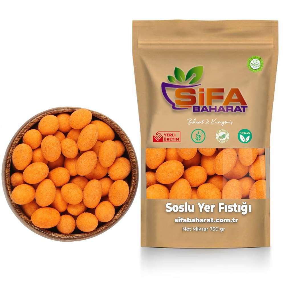 Şifa Baharat Soslu Yer Fıstığı 750 gr