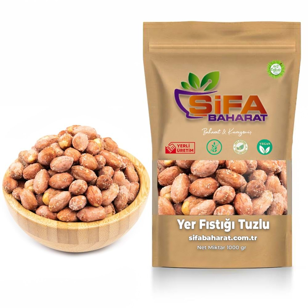 Şifa Baharat Tuzlu Yer Fıstığı 1000 gr