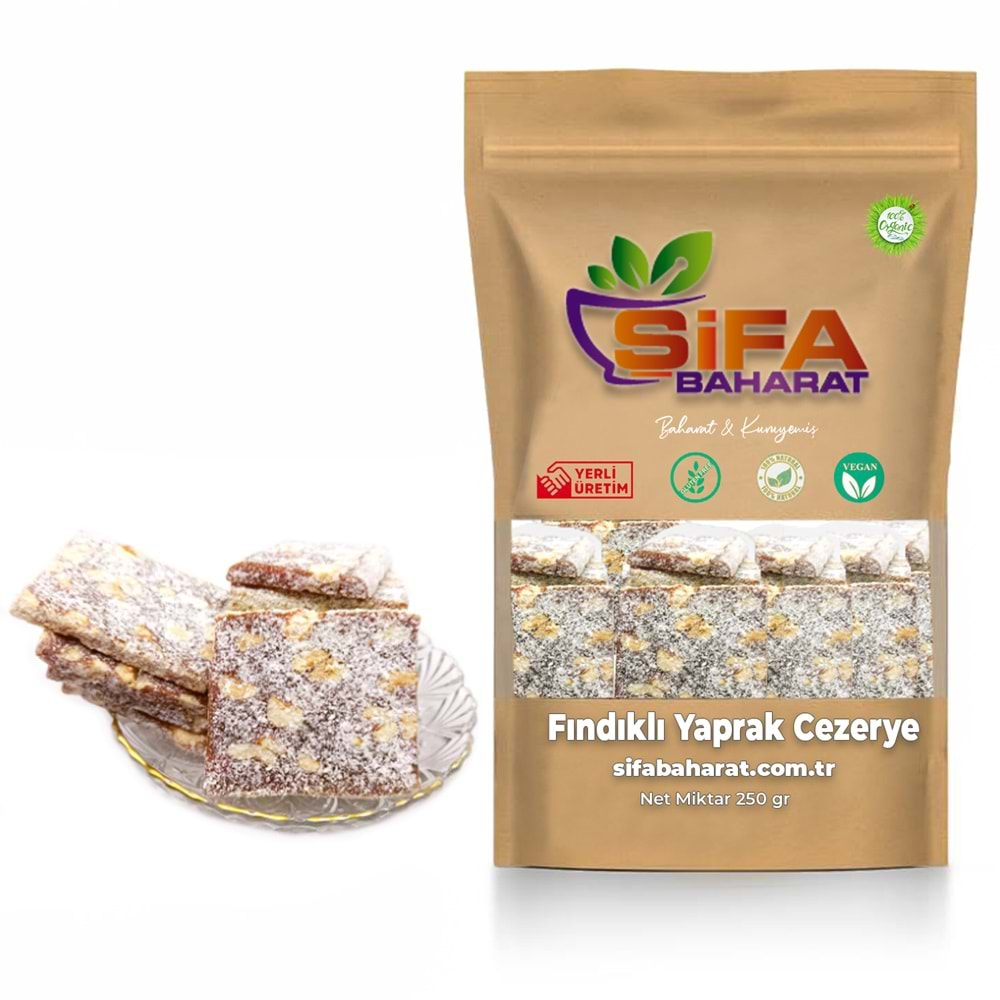 Şifa Baharat Fındıklı Yaprak Cezerye 250 gr