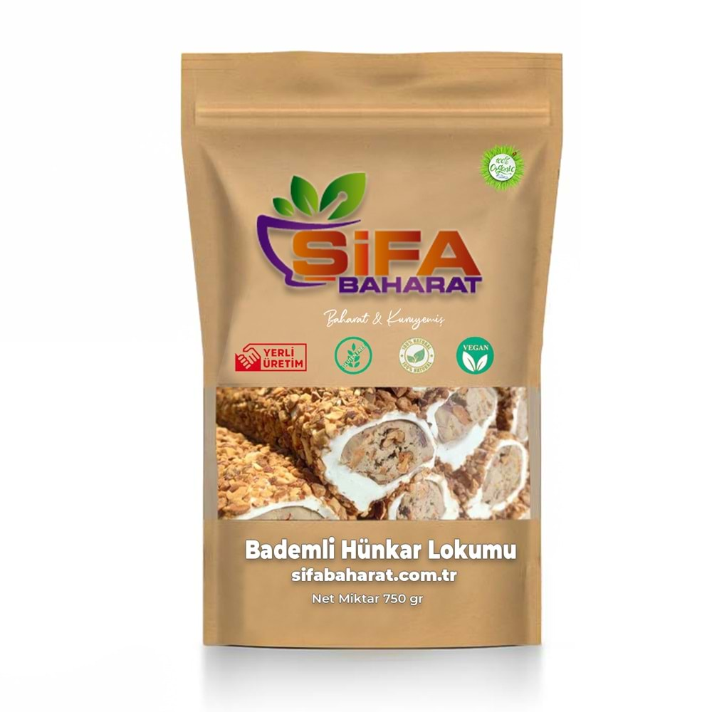 Şifa Baharat Bademli Hünkar Lokumu 750 gr