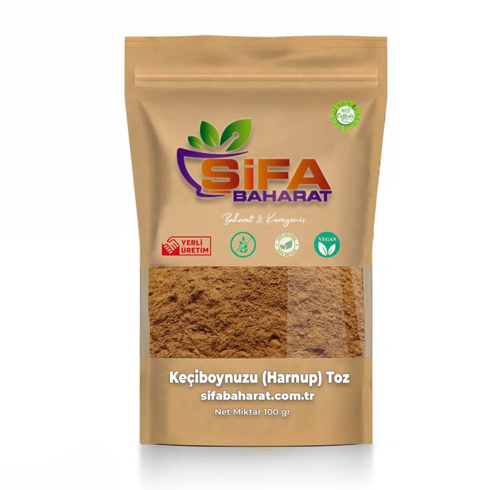 Şifa Baharat Keçiboynuzu (Harnup) Toz 100 gr