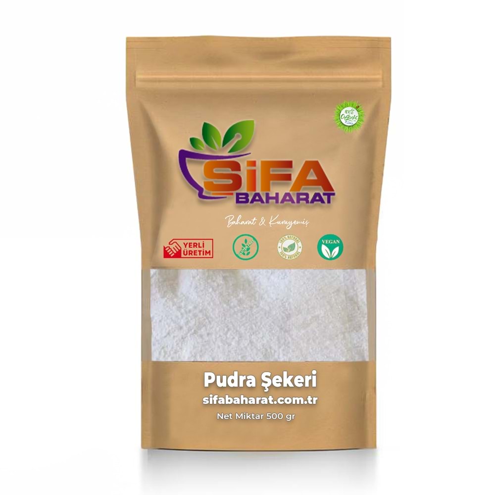 Şifa Baharat Pudra Şekeri 500 gr
