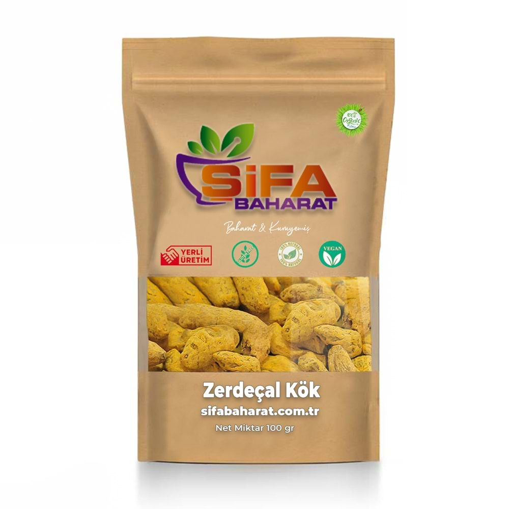 Şifa Baharat Zerdeçal Kök 100 gr