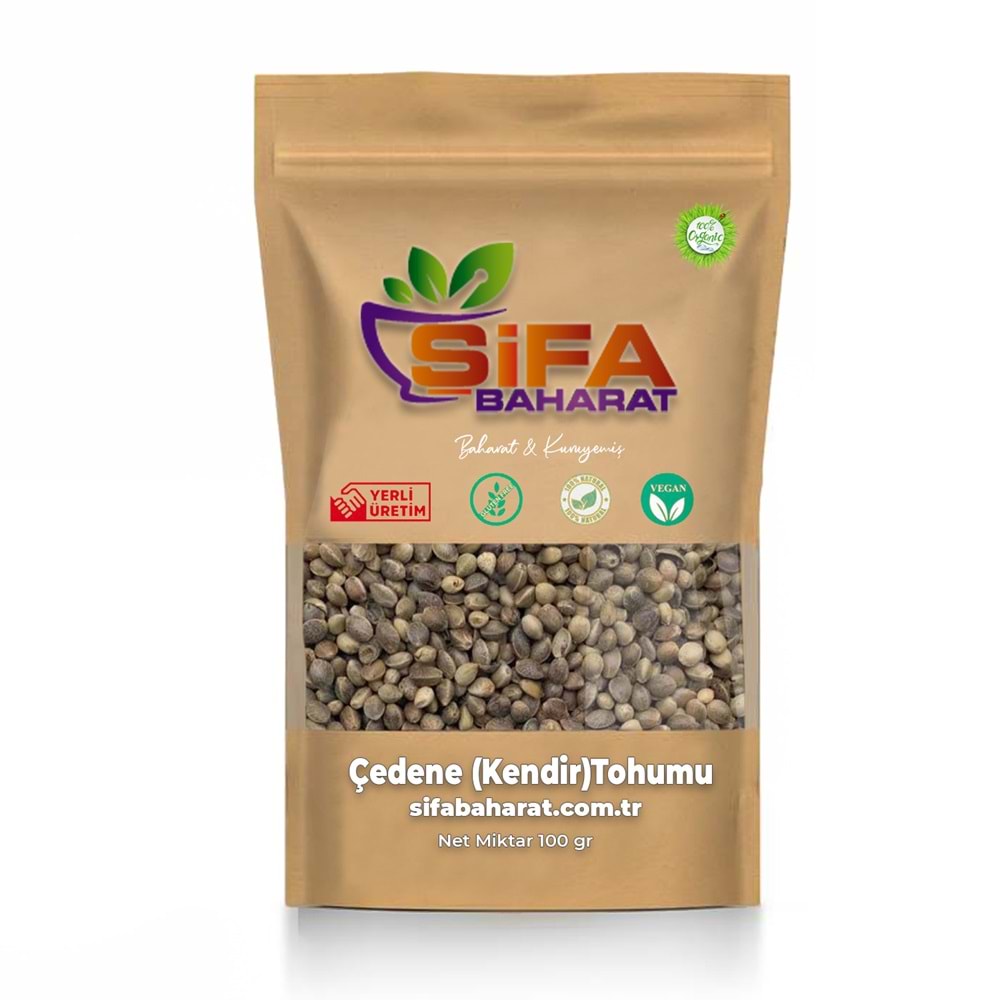 Şifa Baharat Çedene (Kendir)Tohumu 100 gr