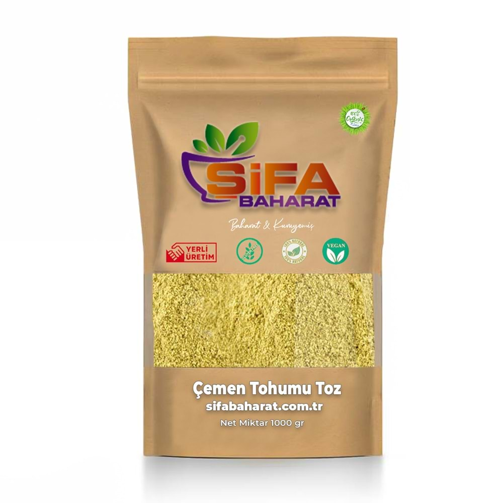 Şifa Baharat Çemen Tohumu Toz 1000 gr