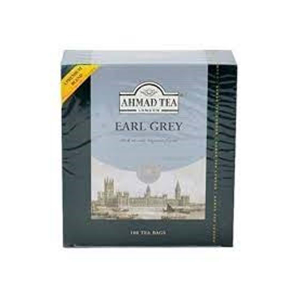Ahmad Tea Earl Grey Sallama 100 Adet