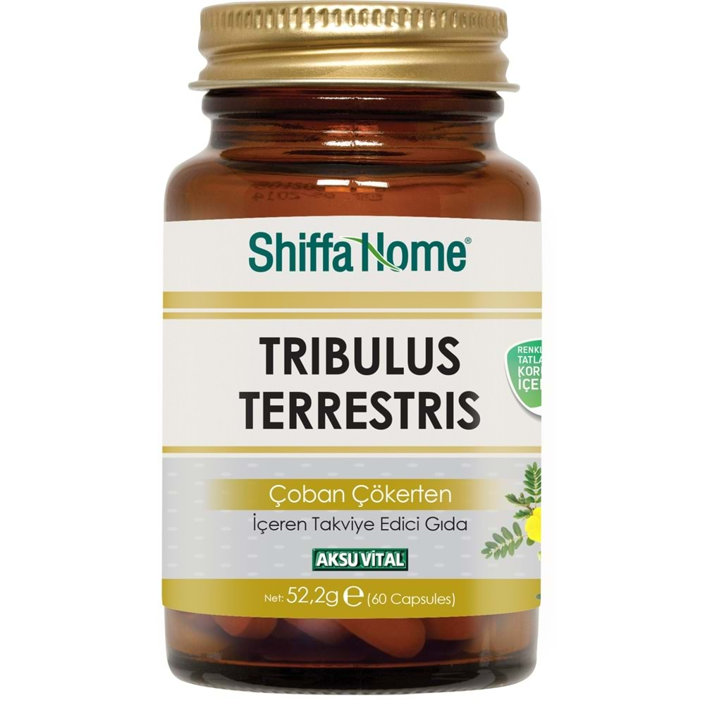 Shiffa Home Tribulus Terrestris Çoban Çökerten 60 Kapsül