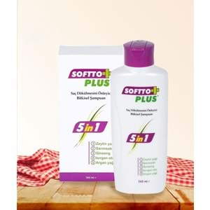 Softto Plus 5İn1 Saç Dükülmesini Önleme Şampuanı 360 Ml