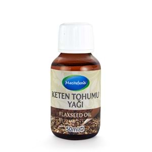 Mecitefendi Keten Tohumu Yağı 50 Ml