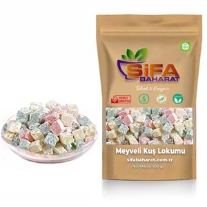 Şifa Baharat Meyveli Kuş Lokumu 500 gr