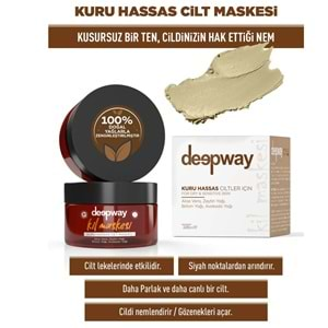 Deepway Kil Maskesi Kuru Hassas Ciltler İçin 100 Ml