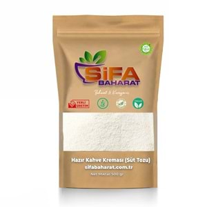 Şifa Baharat Hazır Kahve Kreması (Süt Tozu) 500 gr