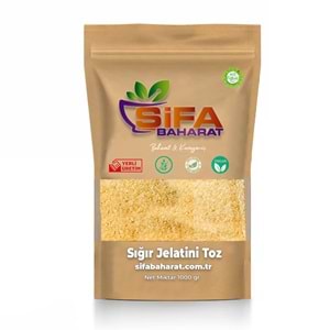 Şifa Baharat Sığır Jelatini Toz 1000 gr