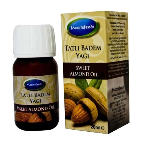 Mecitefendi Tatlı Badem Yağı 20 Ml