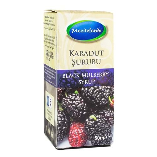 Mecitefendi Karadut Şurubu 50 Ml