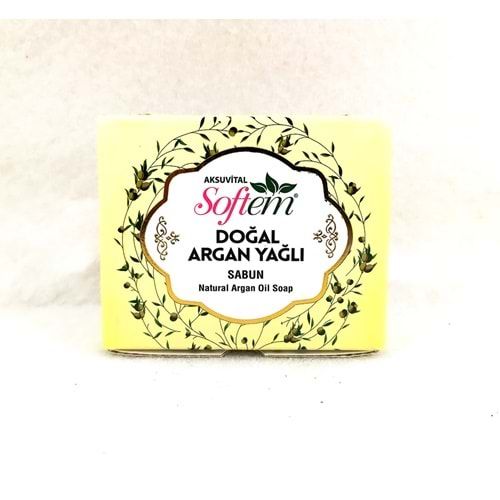 Aksu Vital Softem Doğal Argan Yağlı Sabun 130 Gr