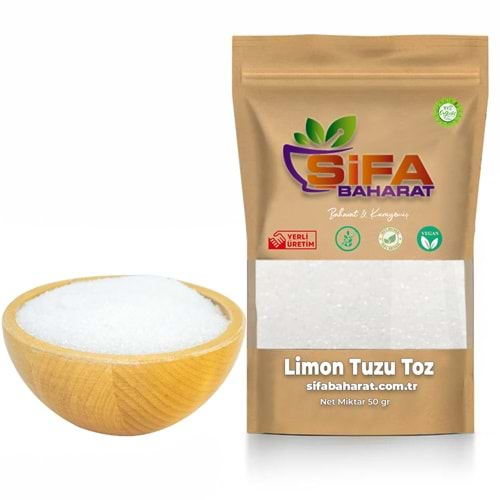 Şifa Baharat Limon Tuzu Toz 50 gr