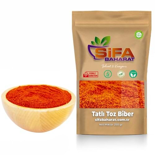 Şifa Baharat Tatlı Toz Biber 250 gr