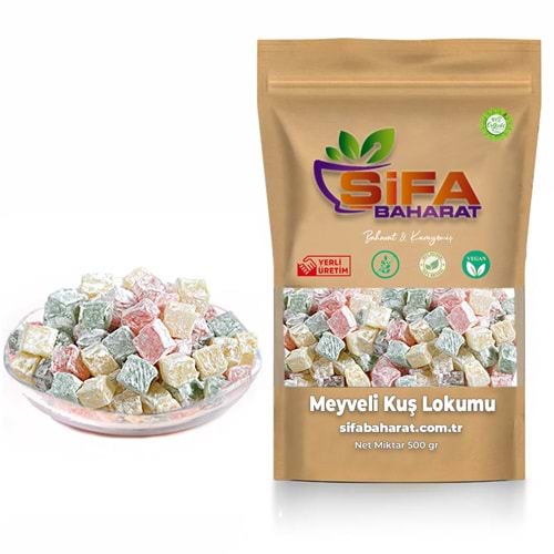 Şifa Baharat Meyveli Kuş Lokumu 500 gr