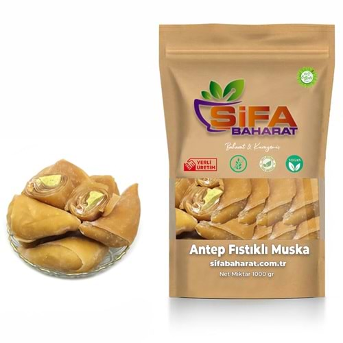 Şifa Baharat Muska Üçgen Fıstıklı 1000 gr