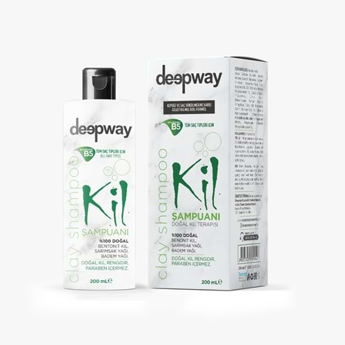 Deepway Clay Şampuan 250 Ml