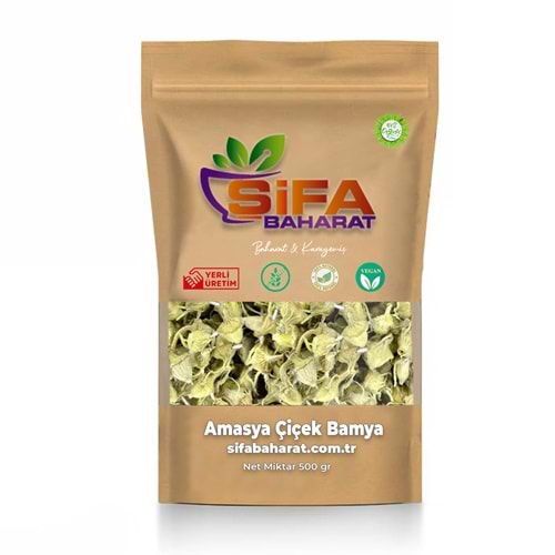 Şifa Baharat Amasya Bamya Çiçek 500 gr
