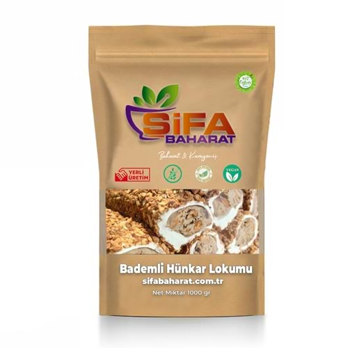 Şifa Baharat Bademli Hünkar Lokumu 1000 gr