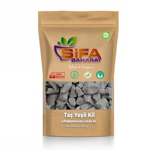 Şifa Baharat Taş Yeşil Kil 100 gr