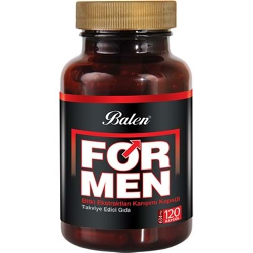 Balen Formen Bitki Ekstratları Karışımı 120 Kapsül 634 mg